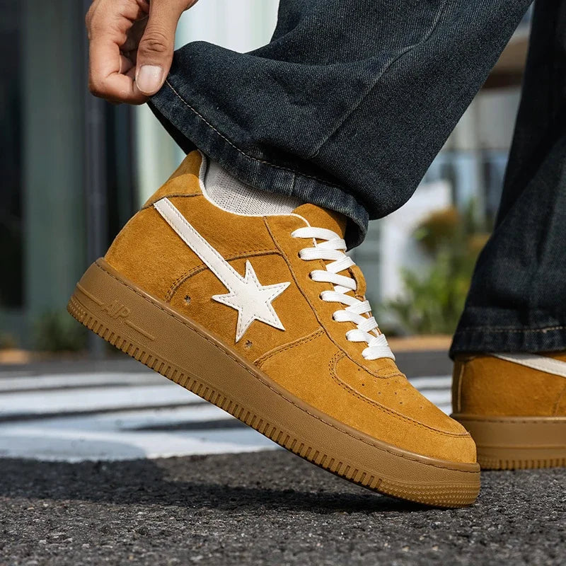 6cm Elevator Shoes Leather Height Increase Platform