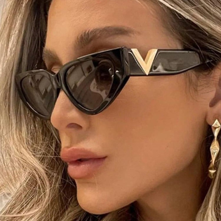 V-Frame Cateye Sunglasses Women's