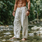 Viking Retro Nordic Totem 3D Print Beach Gym Workout Pants