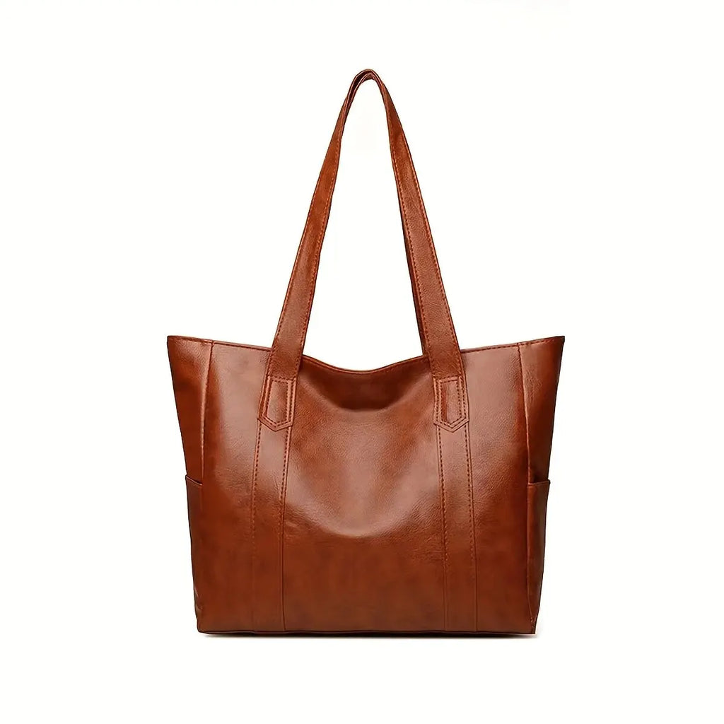Vintage Large Capacity Classic Tote Handbag Retro Shoulder Bag
