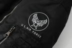 Vintage US Air Force Pilot Jacket Nylon Padded Bomber Flight Outwear