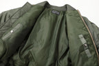 Vintage US Air Force Pilot Jacket Nylon Padded Bomber Flight Outwear