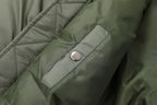 Vintage US Air Force Pilot Jacket Nylon Padded Bomber Flight Outwear