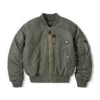 Vintage US Air Force Pilot Jacket Nylon Padded Bomber Flight Outwear