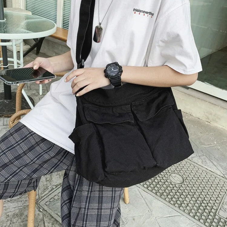 Back To School Students Shoulder Messenger Crossbody Bag