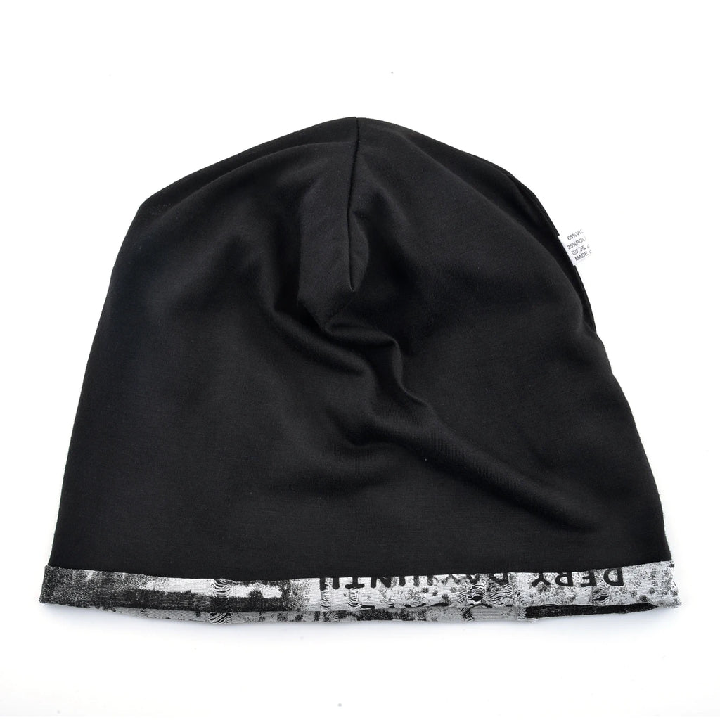 Vintage Beanie Grunge Distressed Streetwear Design