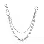 Wallet Chain Punk Metal Layered Jeans Waist Keychain