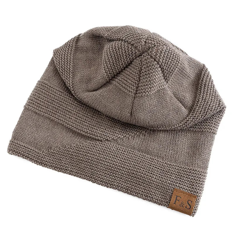 Warm Slouchy Beanie Baggy Hat Velvet-Lined Winter Skully-Keep Melbourne Marvellous Official Store