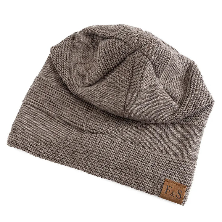 Warm Slouchy Beanie Baggy Hat Velvet-Lined Winter Skully-Keep Melbourne Marvellous Official Store