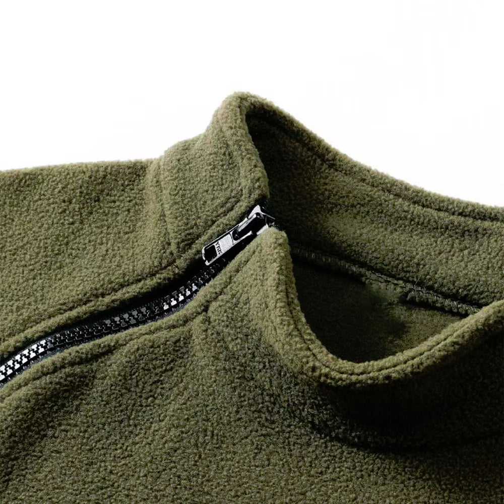 Polar Fleece Windbreaker Jacket Thick Tactical Thermal Pullover Winter Outwear