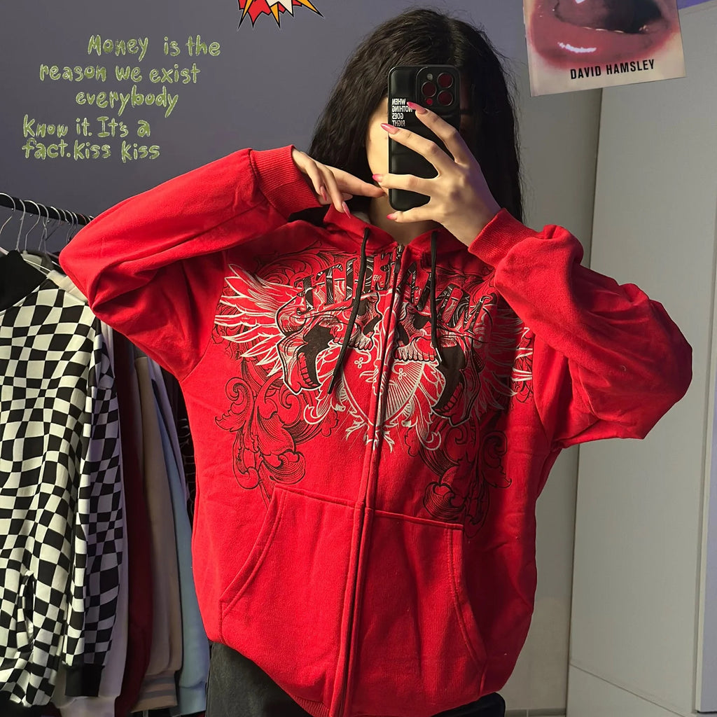 Warrior MMA Elite Punk Hoodie Full Zip Up