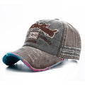 Washed Vintage Denim Trucker Baseball Cap Unisex