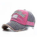 Washed Vintage Denim Trucker Baseball Cap Unisex