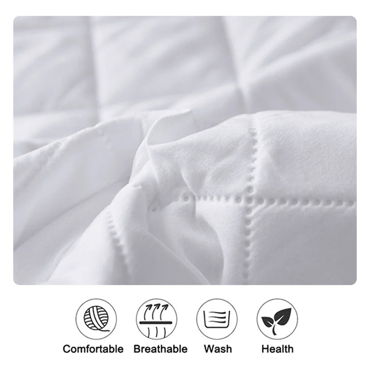 Waterproof Mattress Cover Bed Protector Fitted Sheet Single/Double Multi Sizes