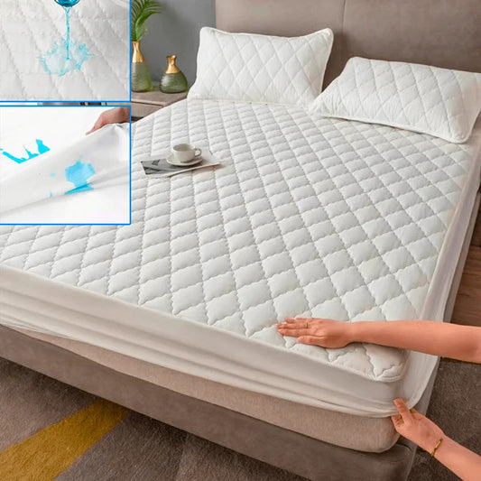 Waterproof Mattress Cover Protector Fitted Bed Sheet Single/Double Multi Sizes