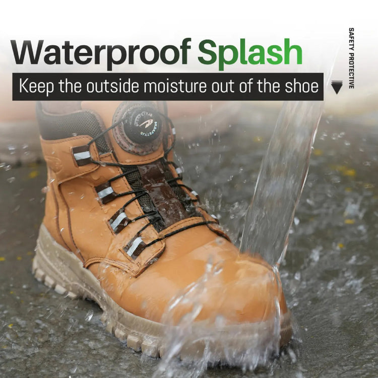 Waterproof Safety Boots PPE Steel Toe Work Boots Anti-Smash Stab-Resistant-Keep Melbourne Marvellous Official Store