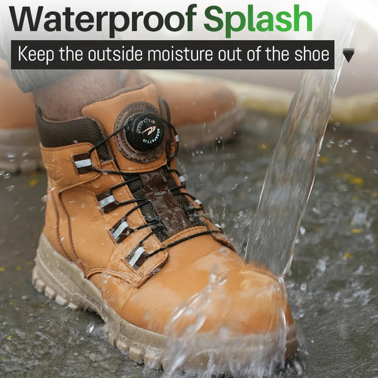 Waterproof Safety Boots PPE Steel Toe Work Boots Anti-Smash Stab-Resistant-Keep Melbourne Marvellous Official Store