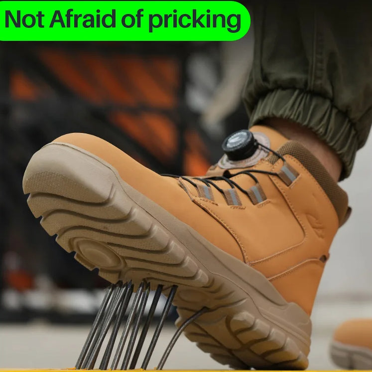 Waterproof Safety Boots PPE Steel Toe Work Boots Anti-Smash Stab-Resistant-Keep Melbourne Marvellous Official Store