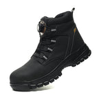 Waterproof Safety Boots PPE Steel Toe Work Boots Anti-Smash Stab-Resistant