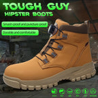 Waterproof Safety Boots PPE Steel Toe Work Boots Anti-Smash Stab-Resistant