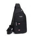 Men's Crossbody Sling Bag with USB Charging Port | Anti‑Theft Travel Shoulder Pack