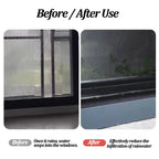 Door Weatherstrip Rain Guard | Water Deflector Flashing Shield For Glass Windows Balcony Sliding Doors 1m
