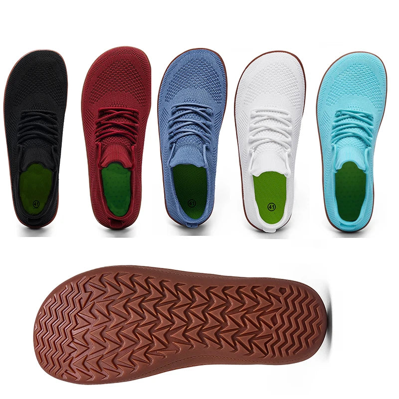 Wide-Toe Orthotic Soft Comfort Sneakers Barefoot Shoes
