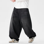Wide Baggy Denim Jeans Barrel Leg Oversized