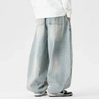 Wide Baggy Denim Jeans Barrel Leg Oversized
