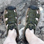 Comfort Travel Sandals Roman Breathable Ortho Max Grip Shoes
