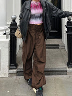 Baggy Cargo Parachute Balloon Pants Relaxed Fit