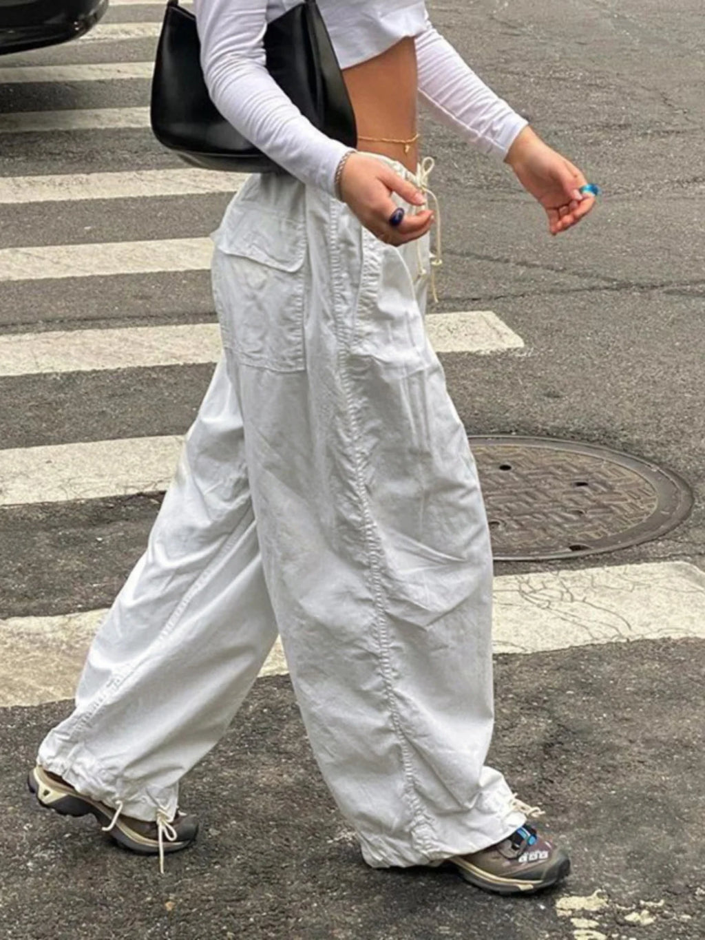 Baggy Cargo Parachute Balloon Pants Relaxed Fit