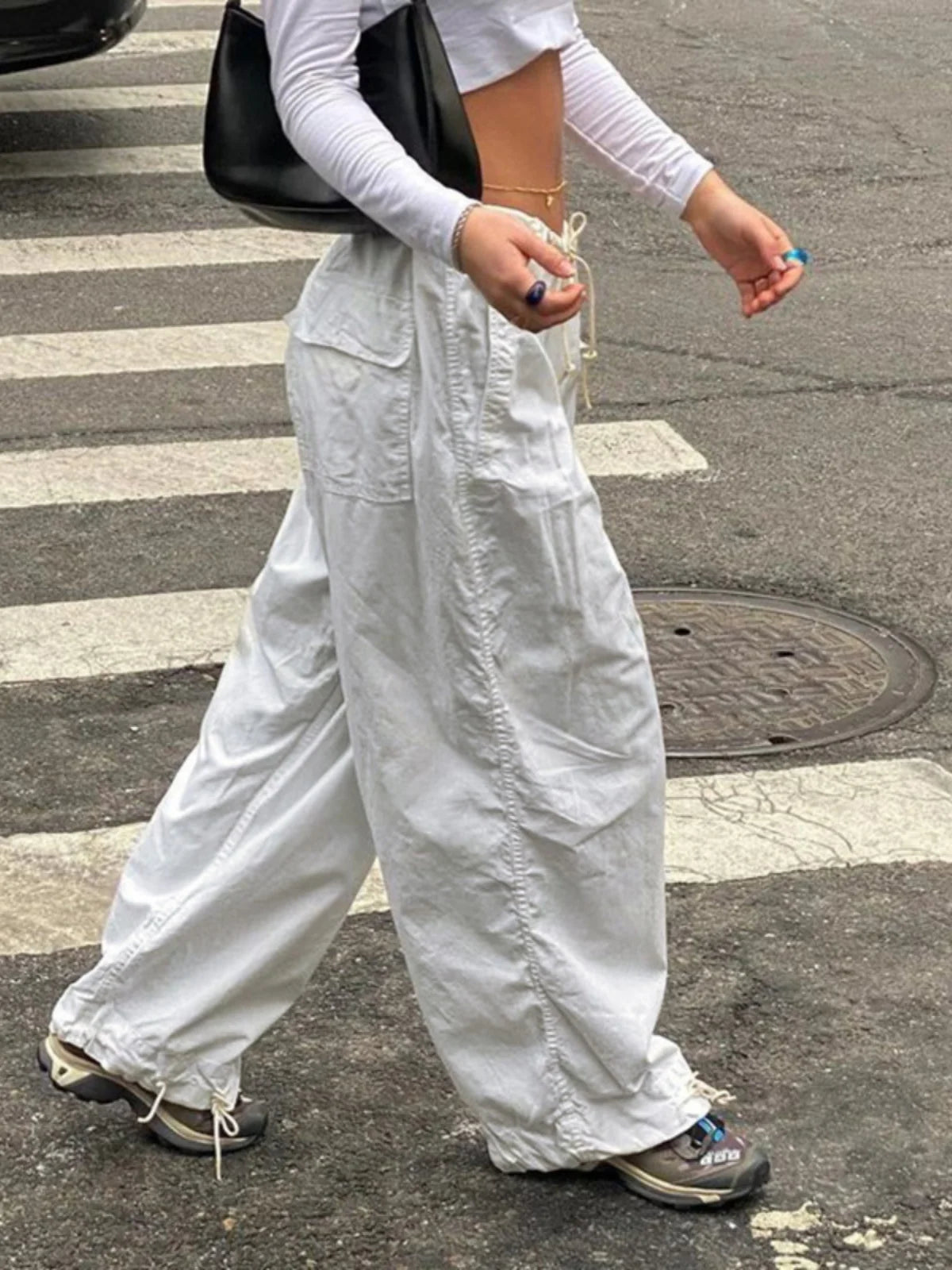 Baggy Cargo Parachute Balloon Pants Relaxed Fit