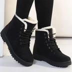 Women's Plush Fur Ankle Boots