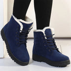 Women's Plush Fur Ankle Boots