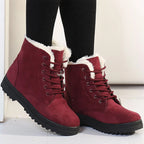 Women's Plush Fur Ankle Boots