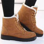Women's Plush Fur Ankle Boots