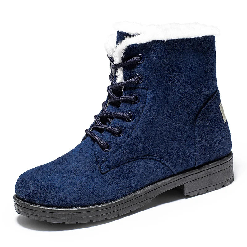 Women's Plush Fur Ankle Boots