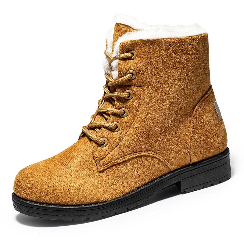 Women's Plush Fur Ankle Boots