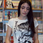 Women's Anime Y2K Streetwear Print T-shirt
