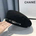 Women's Vintage Paris Beret Cap Cotton