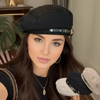 Women's Vintage Paris Beret Cap Cotton