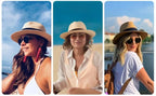 Classic Panama Hat Large Size Wide Brim Fedora