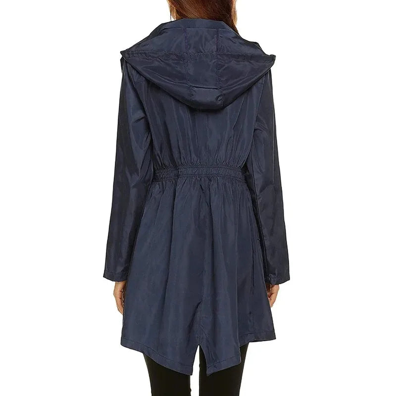 Women's Lightweight Raincoat Jacket
