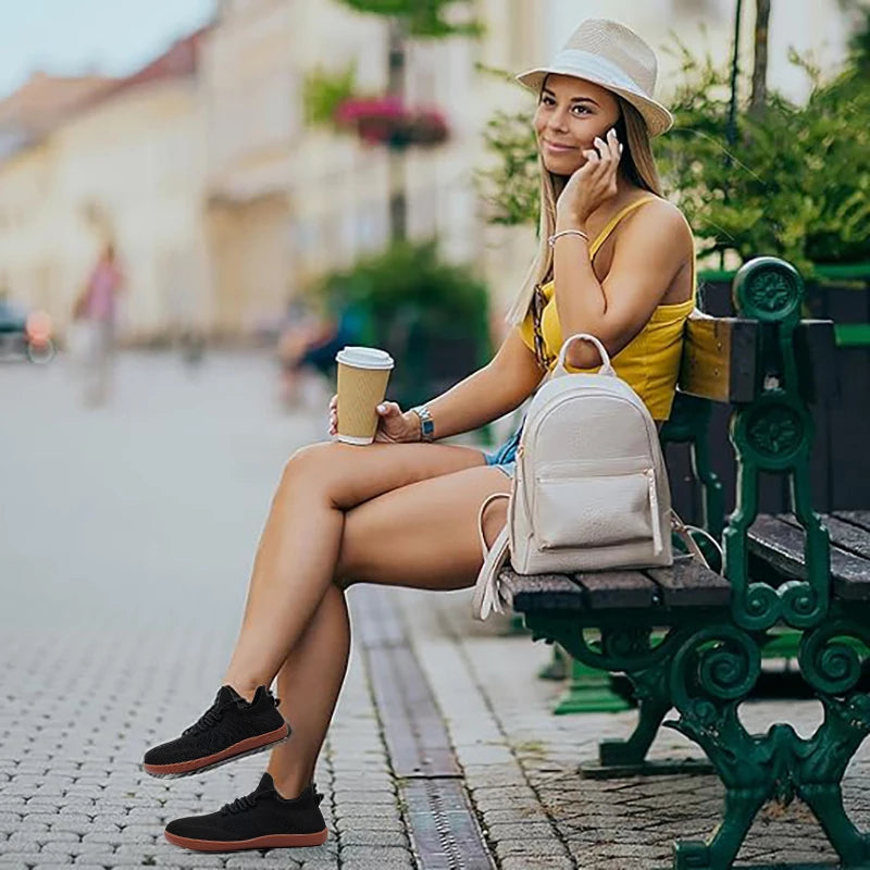 Wide-Toe Orthotic Soft Comfort Sneakers Barefoot Shoes