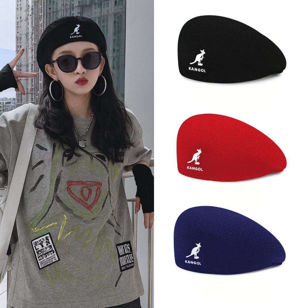 Women's Kangaroo Beret Retro British Artist Painter's Cap