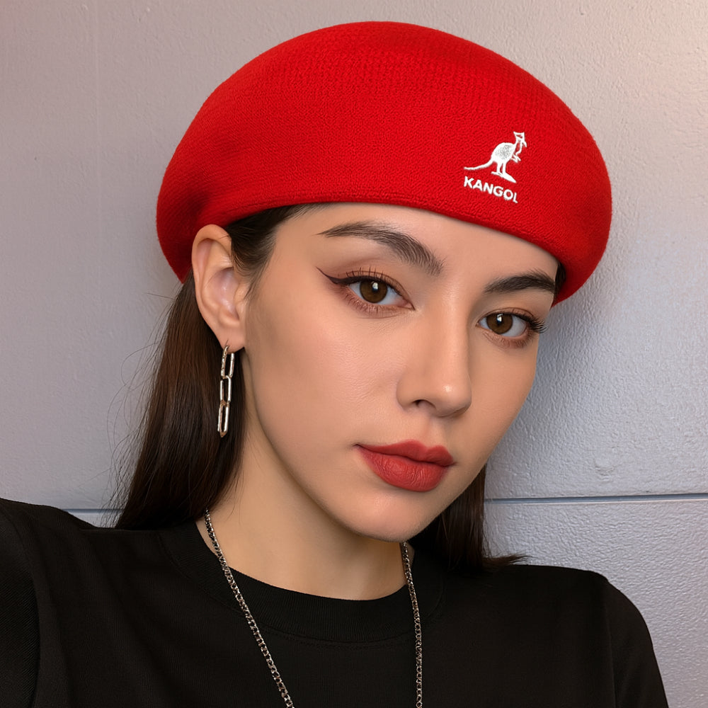 Women's Kangaroo Beret Retro British Artist Painter's Cap
