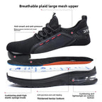 Safety Shoes Sneakers Steel Capped Work PPE Breathable Lightweight