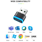 Auto Mouse Jiggler Mover USB-Dongle Shaker Keep Computer PC Screen On Awake WFH Tool