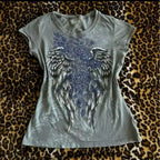 Y2K Grunge Emo Gothic Long Sleeve T-shirt Graphic Design